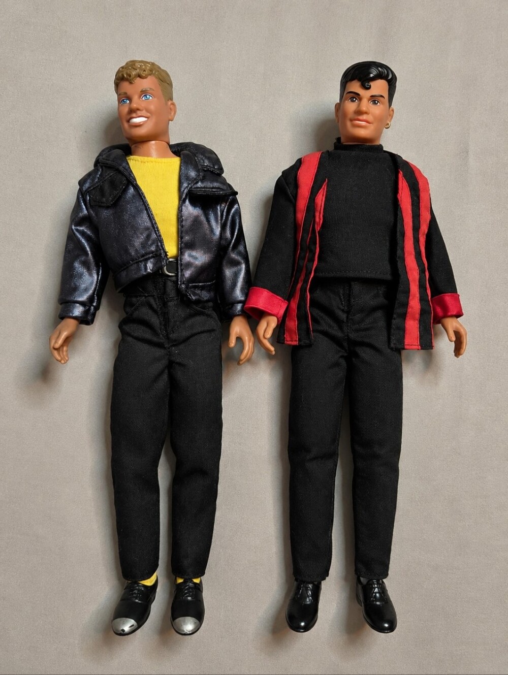 Vintage 1990 New Kids on the Block Joey & Jordan Dolls Lot of 2 Hasbro Figures